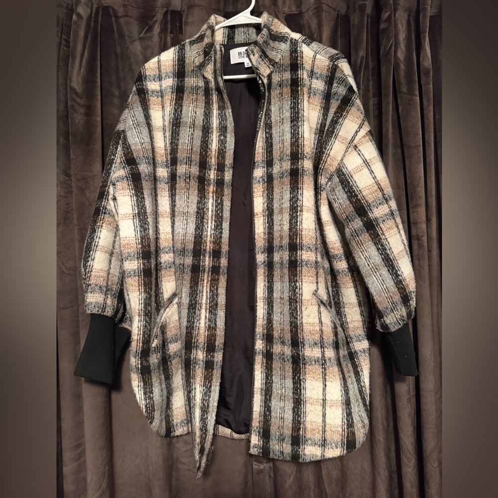 BB Dakota x Steve Madden Plaid Times Shacket